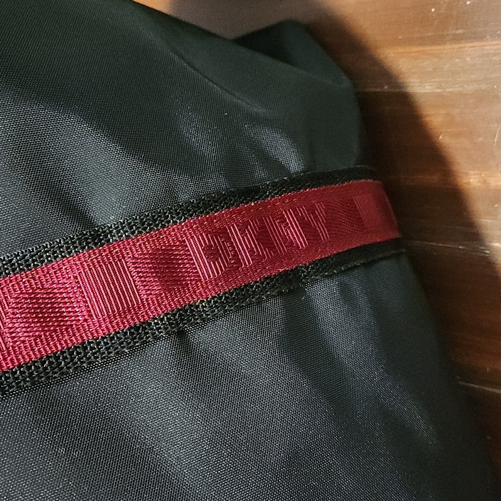 DKNY Large Black and Maroon Tote - Picture 2 of 9